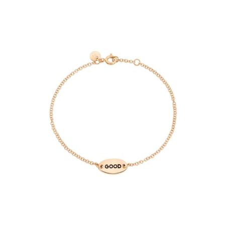 Dodo Bracciale Tags oro rosa Good/Bad