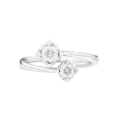 Recarlo Anniversary Square Anello Contrarié